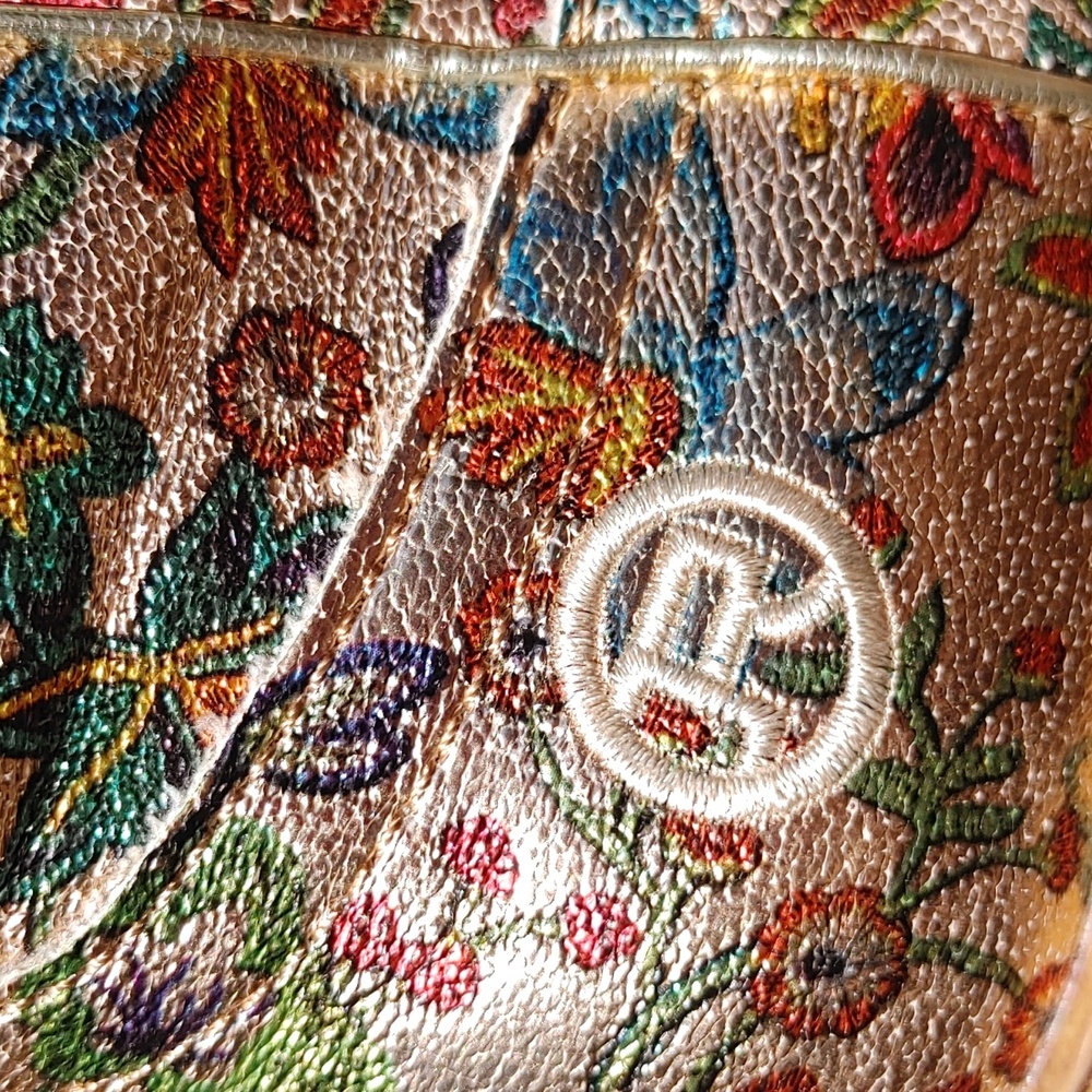 Roper Ingrid Multi Floral Snip Toe Faux Leather Boots Size 6 (1773) - Picture 8 of 11